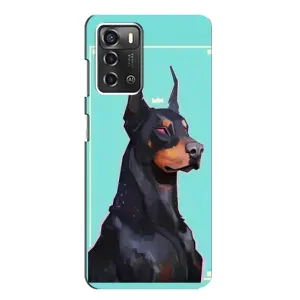 Чохол ДОБЕРМАН для ZTE Blade A52 (Король доберман)