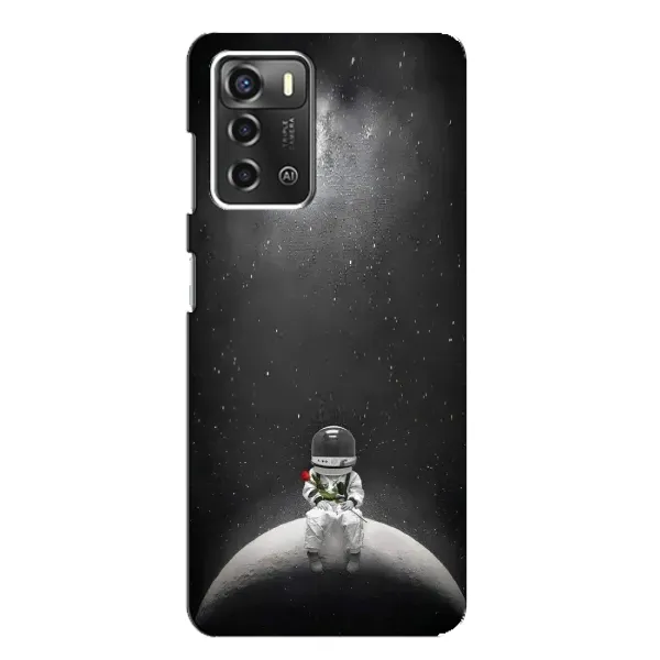 Чехол с рисунком «Космонавт романтик» для ZTE Blade A52 Чехол с рисунком «Космонавт романтик» для ZTE Blade A52