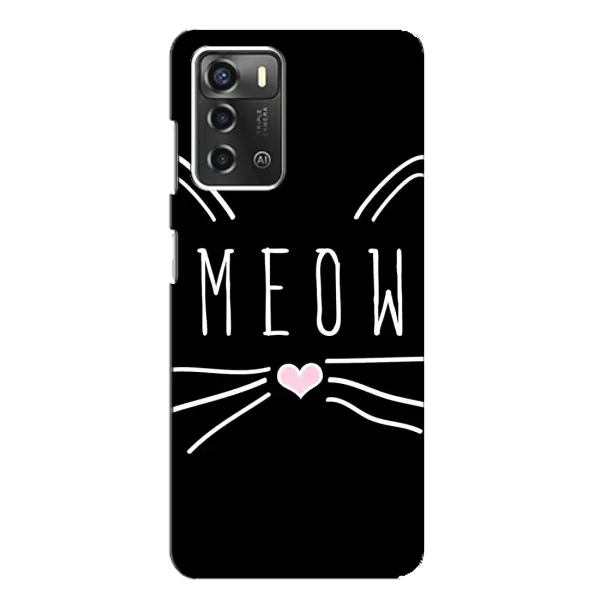Чехол с рисунком «КОТИК MEOW» для ZTE Blade A52 Чехол с рисунком «КОТИК MEOW» для ZTE Blade A52
