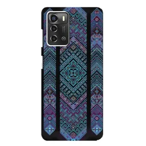 Силиконовый Чехол на ZTE Blade A52 (Крутой орнамент)