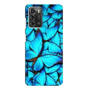 Силіконовий бампер з картинкою звірів для ZTE Blade A52 (Крила метеликів)