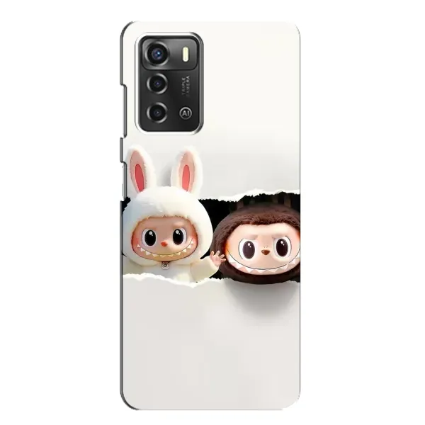 Чехол с рисунком «Фигурки Labubu» для ZTE Blade A52 Чехол с рисунком «Фигурки Labubu» для ZTE Blade A52