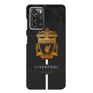Силиконовые Чехлы принт Футбол на ZTE Blade A52 (Liverpool)