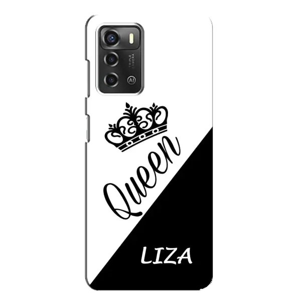 Чехол с рисунком «LIZA» для ZTE Blade A52 Чехол с рисунком «LIZA» для ZTE Blade A52