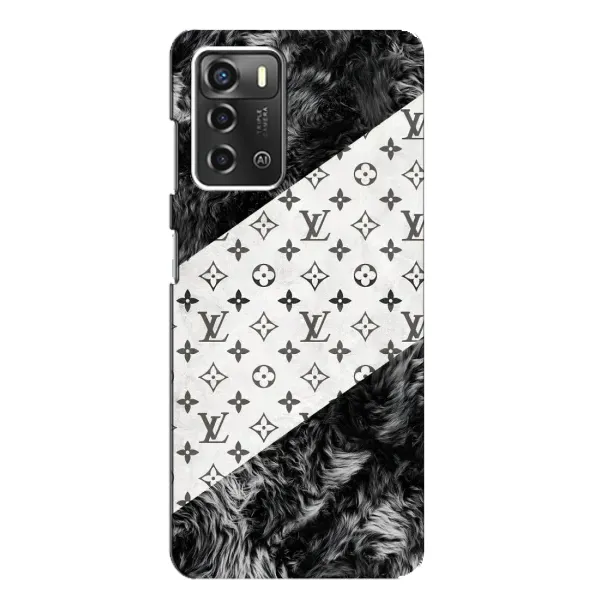 Чехол с рисунком «LV на белом» для ZTE Blade A52 Чехол с рисунком «LV на белом» для ZTE Blade A52