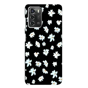 Чохол з ромашками на ZTE Blade A52 (Маленькі ромашки)