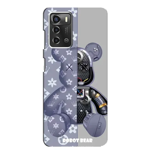 Чехол с рисунком «Медведь Louis Vuitton» для ZTE Blade A52