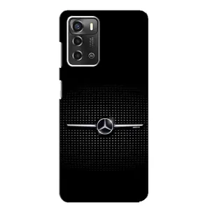 Силіконовий бампер з картинкою машини на ZTE Blade A52 (Mercedes)