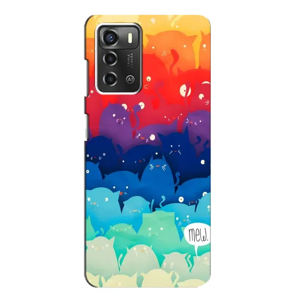 Чохол з малюнком «Mew» для ZTE Blade A52