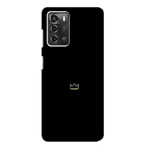 Чохол (Корона на чорному фоні) для ЗТЕ Блейд А52 (Міні корона)