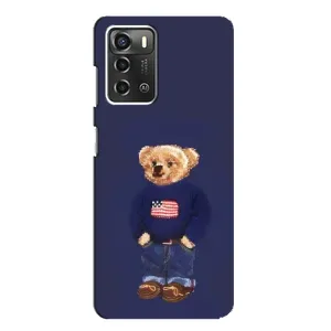 Чехлы Мишка Тедди для ЗТЕ Блейд А52 (Мишка USA)