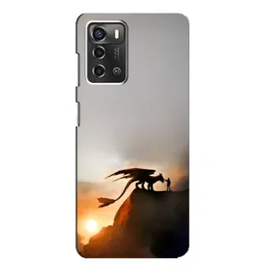 Чехол дракон Беззубик для ZTE Blade A52 (Мультиик Беззубик)