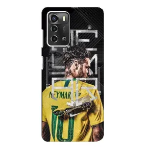 Силиконовый Чехол ZTE Blade A52 (Neymar 10)