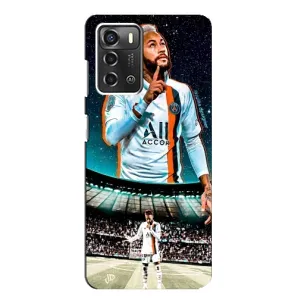 Силиконовый Чехол ZTE Blade A52 (Неймар ПСЖ)