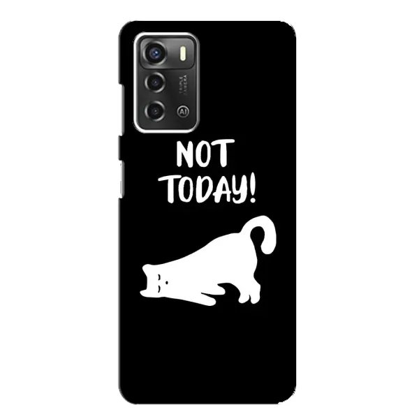 Чехол с рисунком «Not Today» для ZTE Blade A52 Чехол с рисунком «Not Today» для ZTE Blade A52
