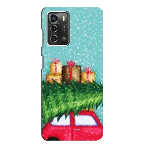 Чохол новорічна ялинка на ZTE Blade A52 (Новорічний настрій)