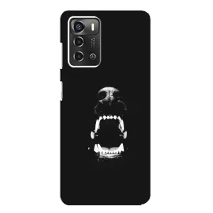 Чохол ДОБЕРМАН для ZTE Blade A52 (Пасть добермана)