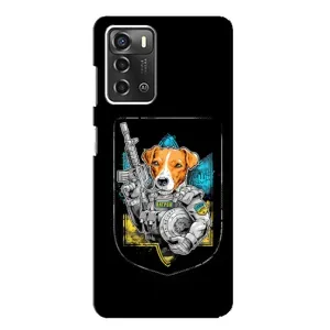 Чехол с принтом для ZTE Blade A52