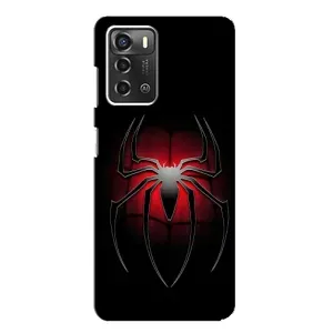 Чехол Супергерой Человека Паука на ZTE Blade A52 (Паук)
