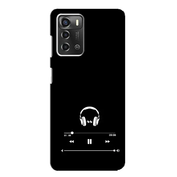 Чехол с рисунком «Плеер» для ZTE Blade A52 Чехол с рисунком «Плеер» для ZTE Blade A52