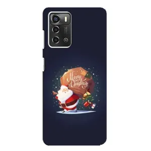 Чехол Санта Клаус для ZTE Blade A52 (Подарки от Санты)