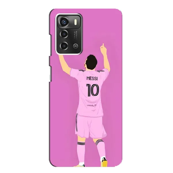 Чехол с рисунком «Празднование Месси» для ZTE Blade A52 Чехол с рисунком «Празднование Месси» для ZTE Blade A52