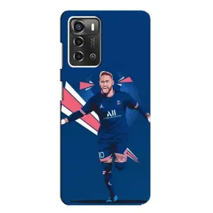 Силиконовый Чехол ZTE Blade A52 (Празднование Неймара)