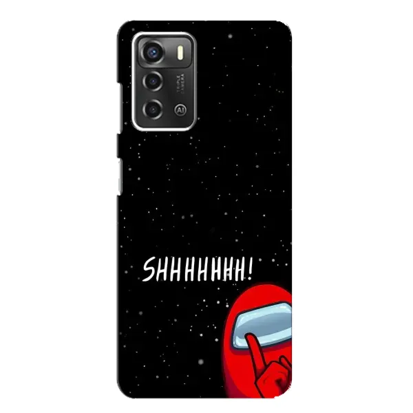 Чехол с рисунком «SHHHHH» для ZTE Blade A52 Чехол с рисунком «SHHHHH» для ZTE Blade A52