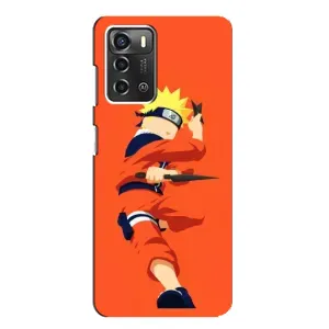 Чохли з принтом НАРУТО на ZTE Blade A52 (Силует Наруто)