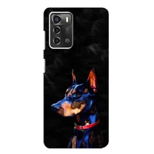 Бампер для ZTE Blade A52 з картинкою "Песики" (Собака Мопсік)
