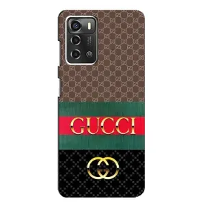 Чехлы Бренд GUCCI для ZTE Blade A52 (Стиль GUCCI)