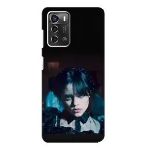 Чехлы с принтом Уэнсдей на ZTE Blade A52 (Танец Уэнсдей)