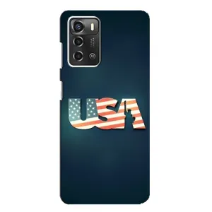 Чохол Прапор USA для ZTE Blade A52 (USA)
