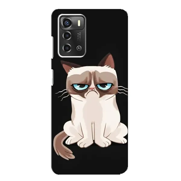 Чехол с рисунком «Взгляд кота» для ZTE Blade A52 Чехол с рисунком «Взгляд кота» для ZTE Blade A52