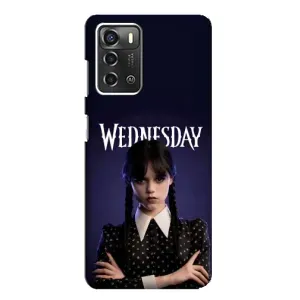 Чехлы с принтом Уэнсдей на ZTE Blade A52 (Wednesdey)