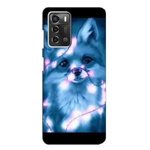 Чехол с Лисичкой для ZTE Blade A52 (Яркая Лиса)
