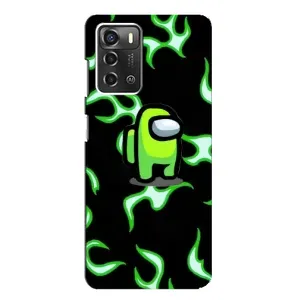 Чехол "Амонг Ас" для ЗТЕ Блейд А52 (Яркий игрок)