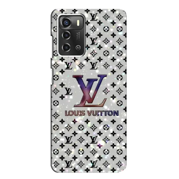 Чехол с рисунком «Яркий LV» для ZTE Blade A52 Чехол с рисунком «Яркий LV» для ZTE Blade A52