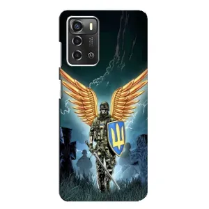 Патріотичний Чохол для ZTE Blade A52 (ЗСУ з крильми)