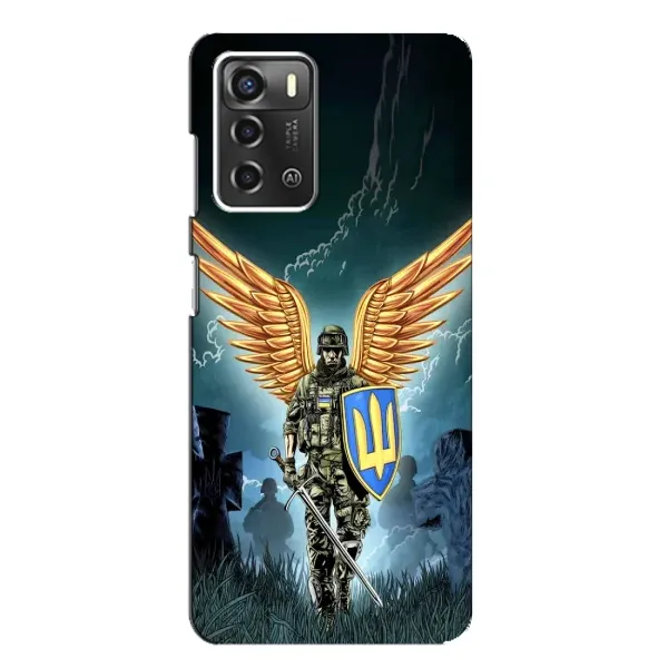 Чехол с рисунком «ЗСУ з крильями» для ZTE Blade A52