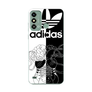 Чехол в стиле "Адидас" для ЗТЕ Блейд А53 (Adidas шнурки)