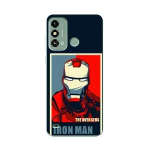 Чохол Супергерой Залізна Людина на ZTE Blade A53 (Art Iron man)