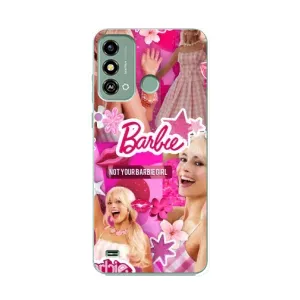 Силіконовый Чохол Барбі фільм на ZTE Blade A53 (Барбі)