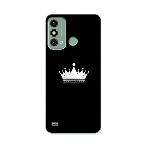 Чехол с рисунком «Белая корона» для ZTE Blade A53 Чехол с рисунком «Белая корона» для ZTE Blade A53