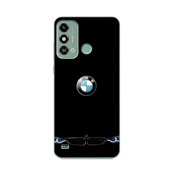 Чехол с рисунком «Черный BMW» для ZTE Blade A53 Чехол с рисунком «Черный BMW» для ZTE Blade A53