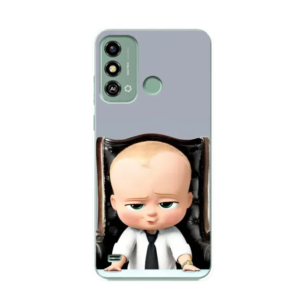 Чехол с рисунком «BOSS» для ZTE Blade A53