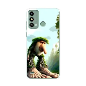 Чехол с мемами тралалело тралала для ZTE Blade A53 (Брр брр патапим)