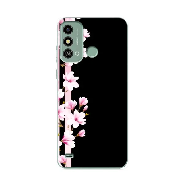 Чехол с рисунком «Цветочки» для ZTE Blade A53 Чехол с рисунком «Цветочки» для ZTE Blade A53