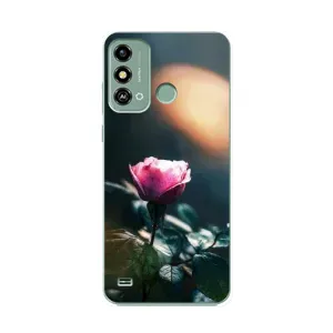 Чохли з принтом Троянд для ZTE Blade A53 (Квітка нічна)