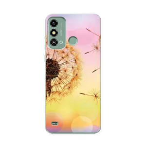Силіконовий Чохол з кульбабками на ZTE Blade A53 (Квітка-кульбаба)